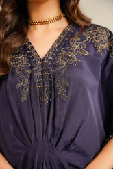 1 Piece  Silk Embroidered Shirt (FS0019)